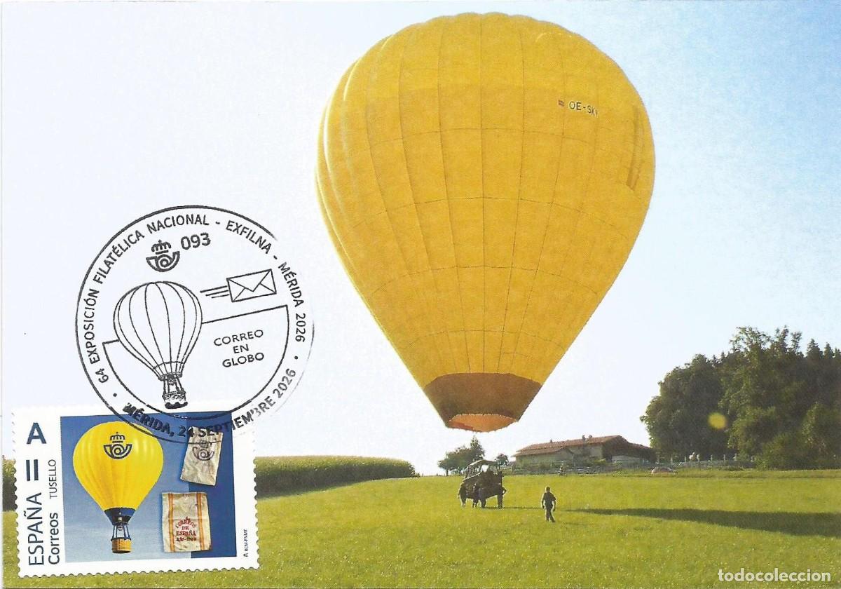 Sellos: 5 TARJETAS M&Aacute;XIMAS PACK TU SELLOS &ldquo;5 FORMAS DE ENVIAR UNA CARTA&rdquo; EXFILNA M&Eacute;RIDA 2026.Ver Descripci&oacute;
