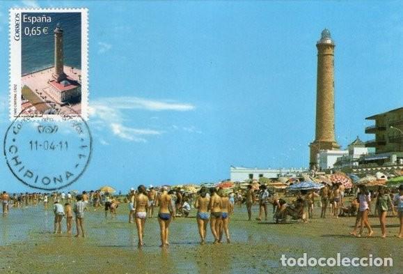 Sellos: FARO DE CHIPIONA. C&Aacute;DIZ. - Foto 1