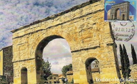 Sellos: ARCO ROMANO DE MEDINACELI. ARCOS DE JAL&Oacute;N. SORIA.
