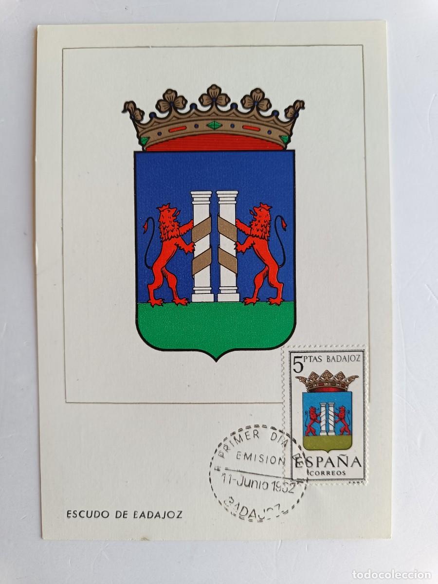 Sellos: M&Aacute;XIMA CON ESCUDO, SELLO Y MATASELLOS DE BADAJOZ