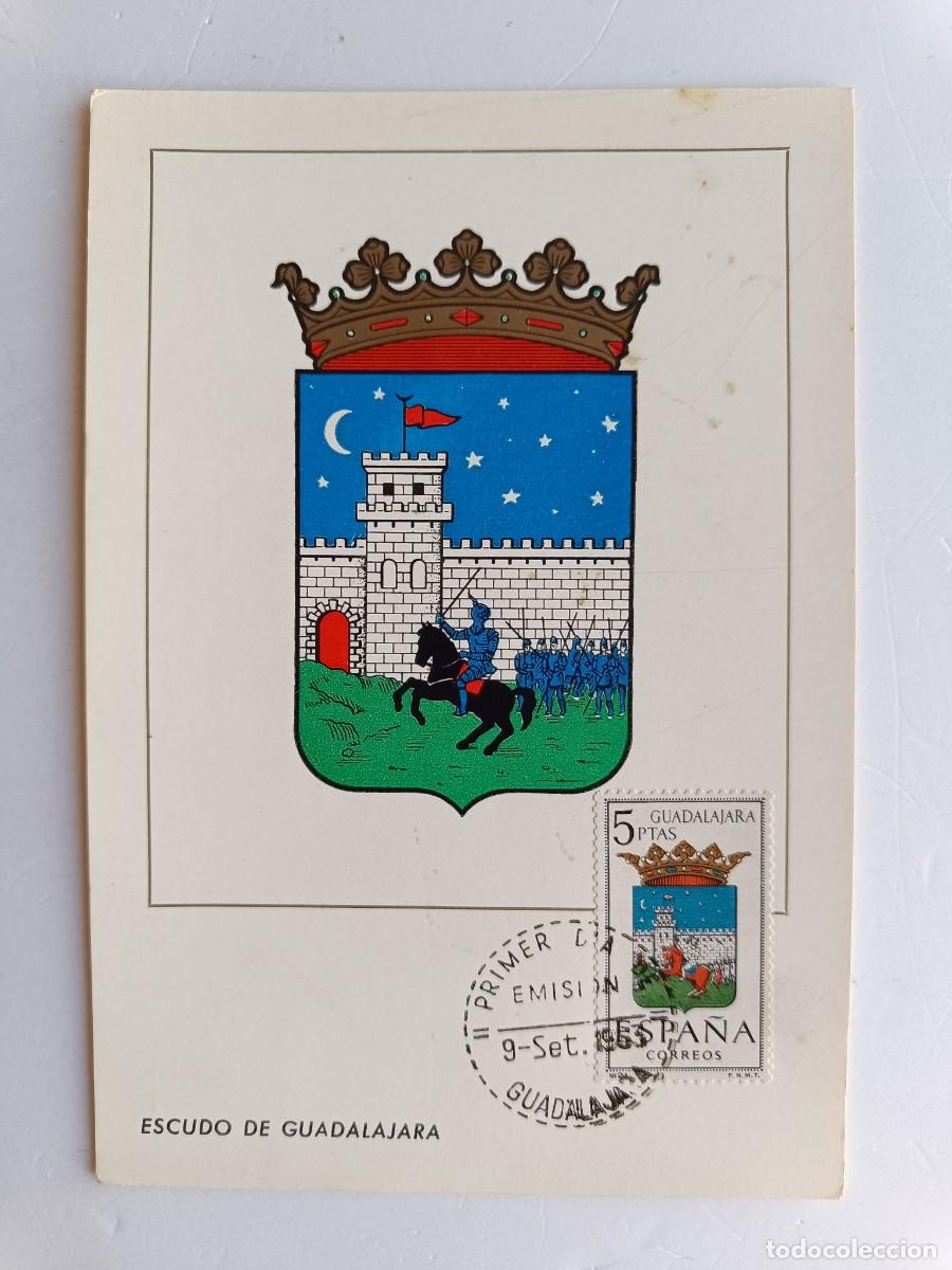 Sellos: M&Aacute;XIMA CON ESCUDO, SELLO Y MATASELLOS DE GUADALAJARA