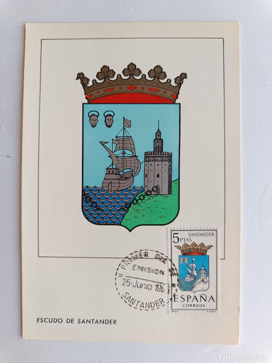 Sellos: M&Aacute;XIMA CON ESCUDO, SELLO Y MATASELLOS DE SANTANDER