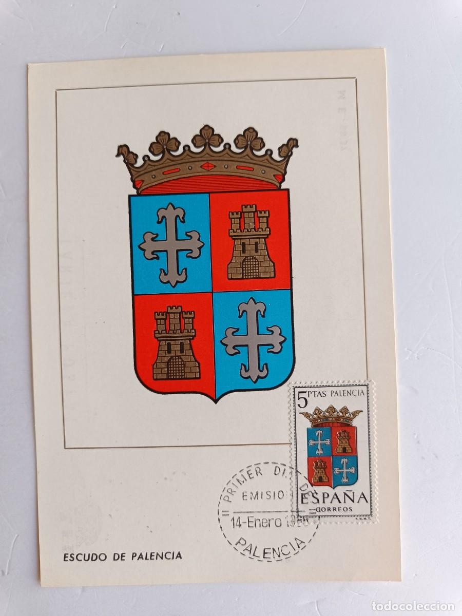 Sellos: M&Aacute;XIMA CON ESCUDO, SELLO Y MATASELLOS DE PALENCIA