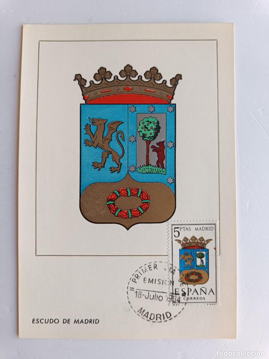 Sellos: M&Aacute;XIMA CON ESCUDO, SELLO Y MATASELLOS DE MADRID