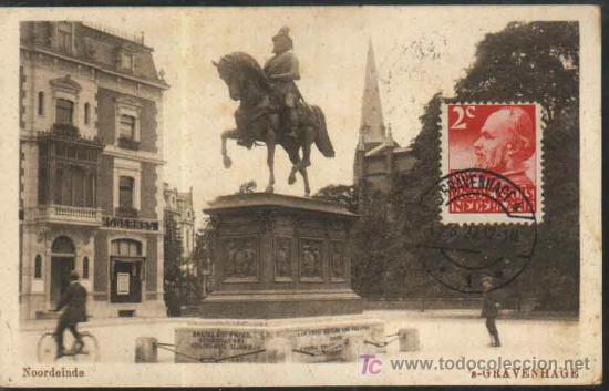 Sellos: NOORDEINDE. 8 Gravenhage. HOLANDA. 1927 - Foto 1