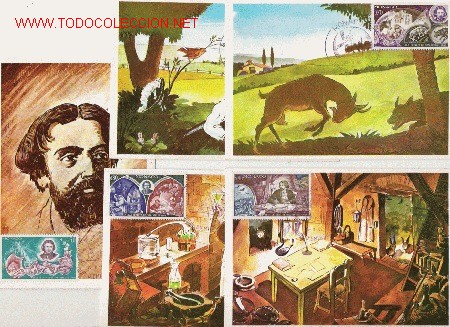 Sellos: PRECIOSA SERIE DE TARJETAS MAXIMAS DE MONACO - Foto 1