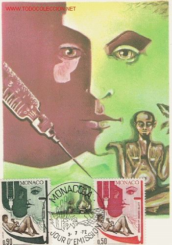 Sellos: PRECIOSA SERIE DE TARJETAS MAXIMAS DE MONACO - Foto 1