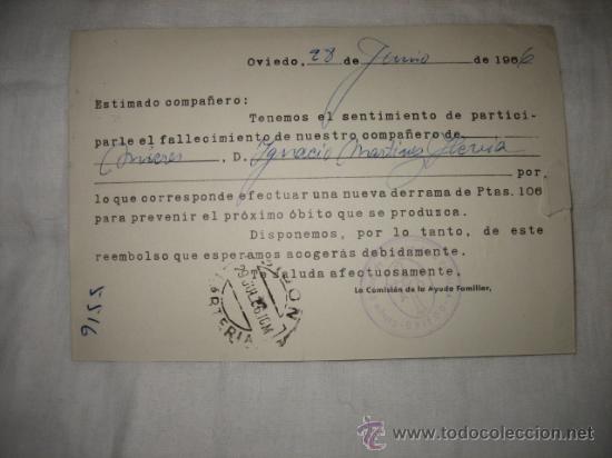 Sellos: TARJETA POSTAL CIRCULADA 1966 - Foto 2