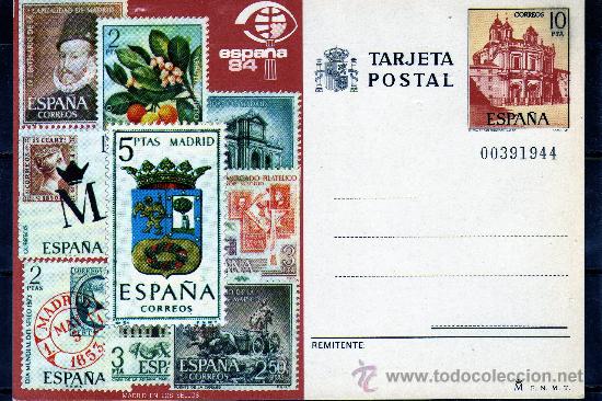 Sellos: Tarjeta Postal de Correos-A&ntilde;o 84-1 - Foto 1