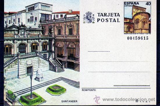 Sellos: Tarjeta Postal de Correos-SANTANDER - Foto 1