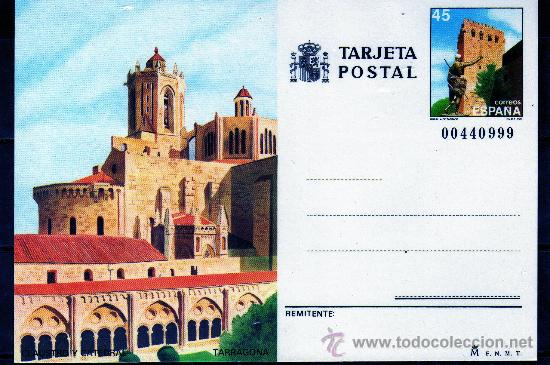 Sellos: Tarjeta Postal de Correos-TARRAGONA - Foto 1