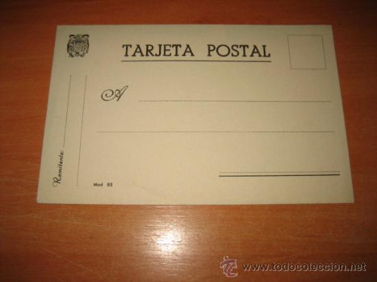 Sellos: TARJETA POSTAL SIN CIRCULAR Y SIN ESCRIBIR - Foto 1