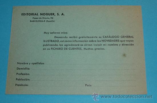 Sellos: TARJETA EDITORIAL NOGUER - Foto 2