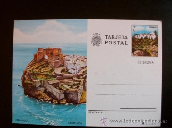Sellos: TARJETA POSTAL PE&Ntilde;ISCOLA CASTELL&Oacute;N - Foto 1
