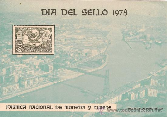 Sellos: DIA DEL SELLO 1978 - Foto 1