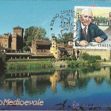 Sellos: TARJETA MAXIMA. ITALIA. TORINO CENTRO. 1991. GIORNATA DELLA FILATELIA´91.. Lote 41990416