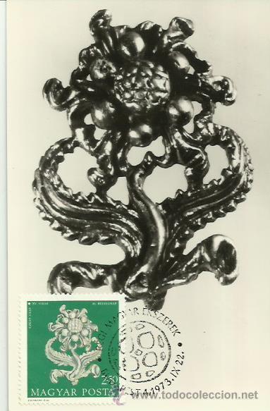Sellos: TARJETA M&Aacute;XIMA. HUNGRIA. 1973. . - Foto 1