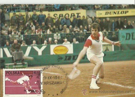 Sellos: TARJETA M&Aacute;XIMA. POLONIA. 1981. - Foto 1