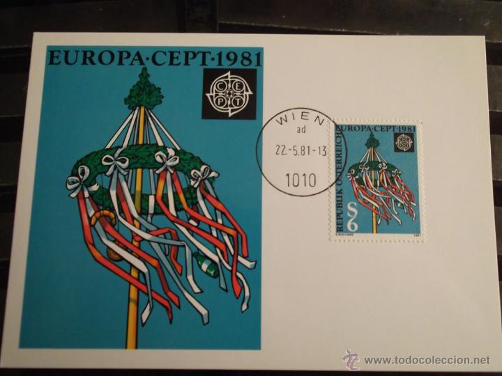 Sellos: Austria. 1500 TM Europa 1981 - Foto 1