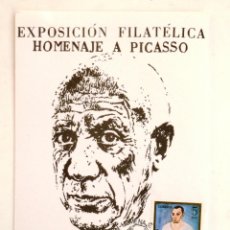 Francobolli: TARJETA ILUSTRADA. EXPOSICION FILATELICA HOMENAJE A PICASSO. MALAGA 1978.. Lote 44380638