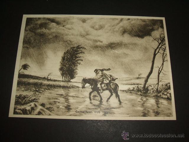 Sellos: CORREO RURAL 1920 TARJETA - Foto 1