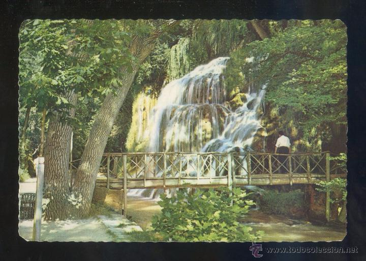Sellos: TP matasellos *L&iacute;neas* Postal: Monasterio de Piedra. - Foto 2