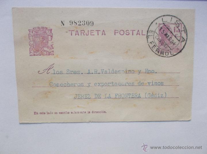 Sellos: LOTE DE TRES TARJETAS POSTALES. 1934. - Foto 1