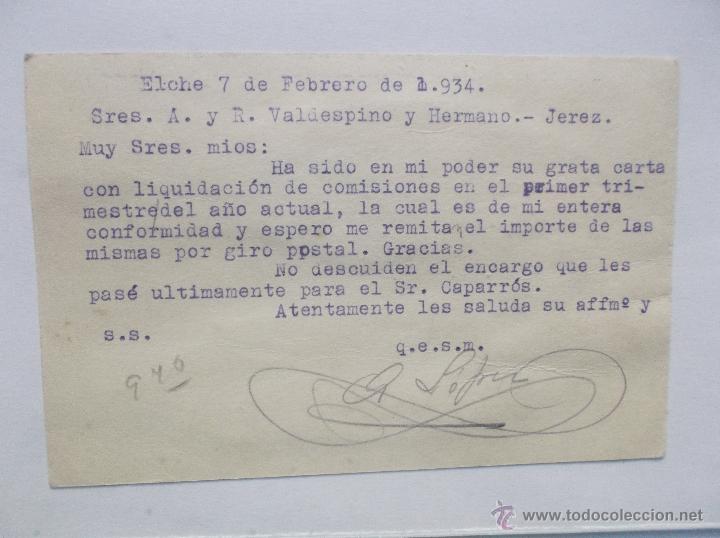 Sellos: LOTE DE TRES TARJETAS POSTALES. 1934. - Foto 6