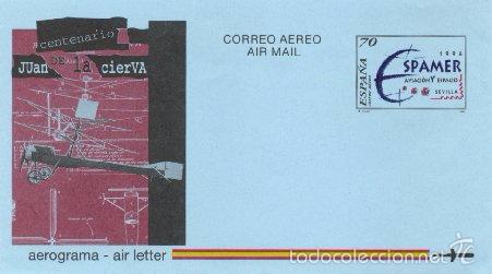 Sellos: ESPA&Ntilde;A 1996. AEROGRAMAS 221 - Foto 1