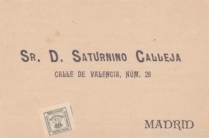 Sellos: ESPA&Ntilde;A.- TARJETA COMERCIAL - Foto 1