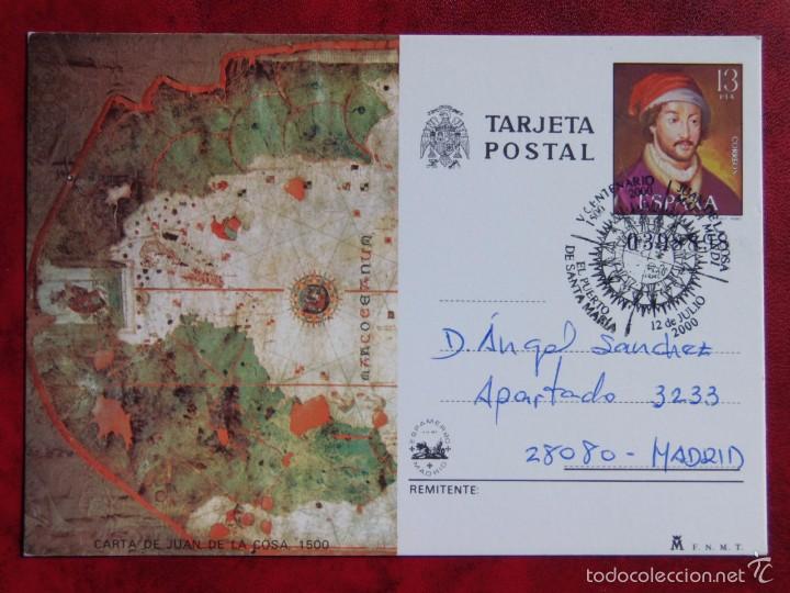 Tarjeta postal - juan de la cosa - carta - puer - Comprar 