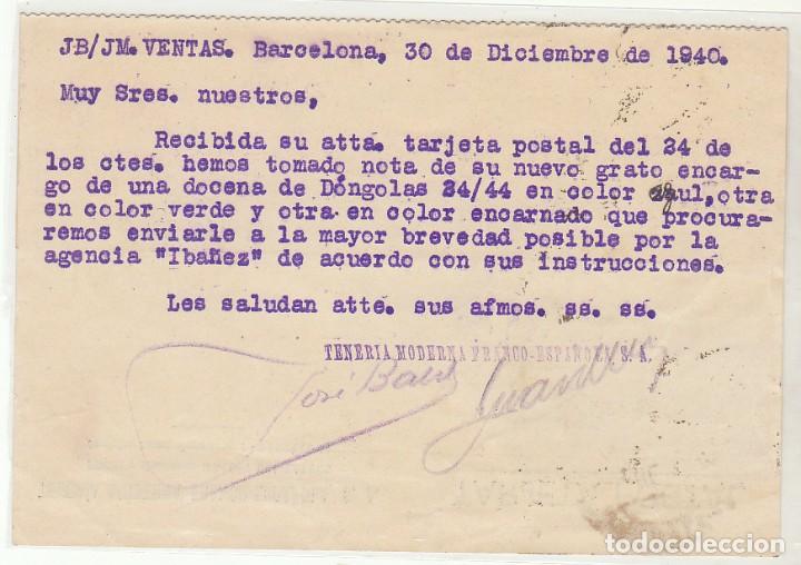 Sellos: BARCELONA a GRANADA. 1940 - Foto 2
