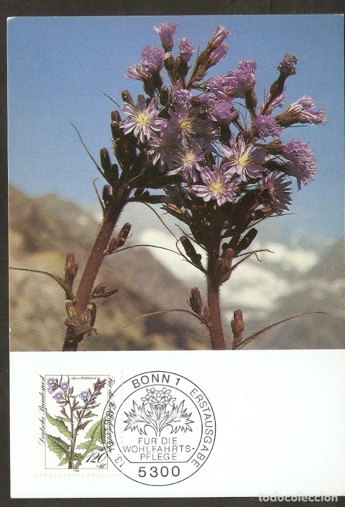 Sellos: ALEMANIA .1983. M&Aacute;XIMA. FLORA.FLORES - Foto 1