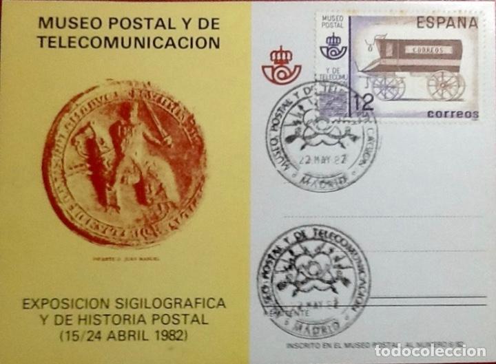 Sellos: TARJETA M&Aacute;XIMA DEL MUSEO POSTAL Y TELECOMUNICACI&Oacute;N. - Foto 1