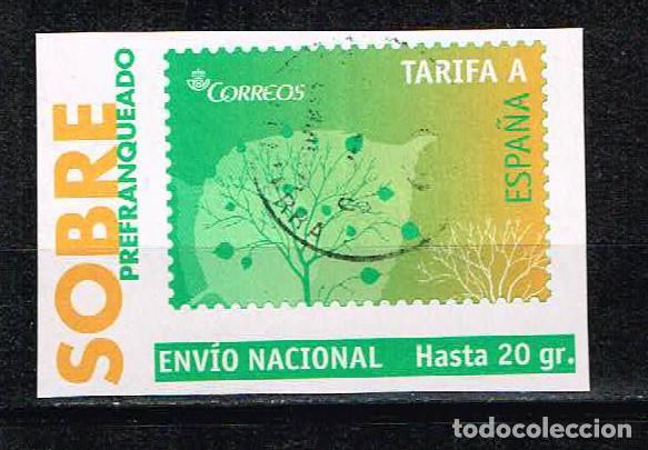 Sellos: Espa&ntilde;a - Sello correspondiente a Sobre Prefranqueado - Foto 1