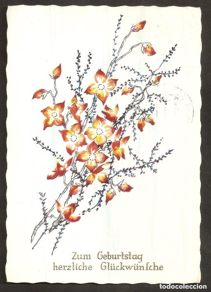 Sellos: ALEMANIA. . flores. - Foto 1