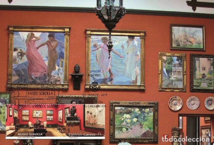 Sellos: Spain 2019 - Museo Sorolla maxicard - Foto 1