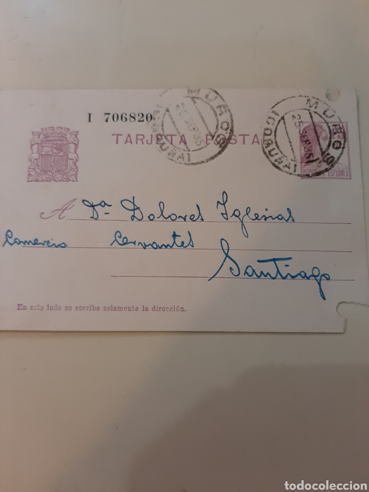 Sellos: 1935 Muros La Coru&ntilde;a - Foto 1