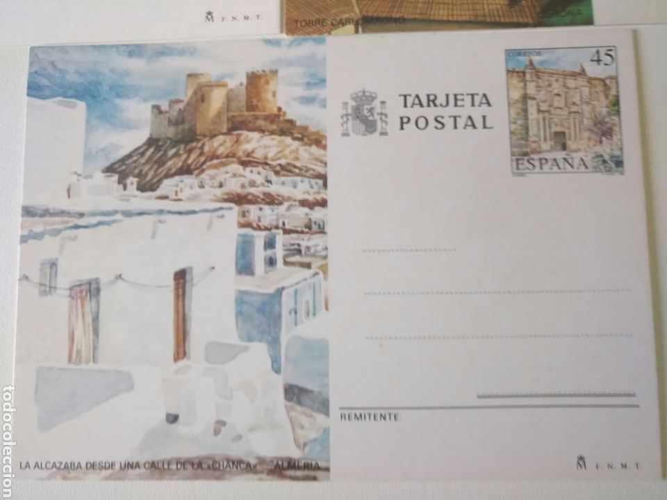 Sellos: 5 postals monuments - Foto 6