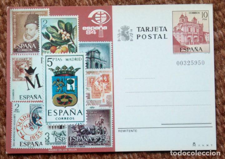 Sellos: MADRID EN LOS SELLOS - TARJETA POSTAL - Foto 1