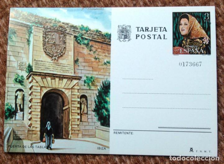 Sellos: TARJETA POSTAL - IBIZA - PUERTA DE LAS TABLAS - Foto 1