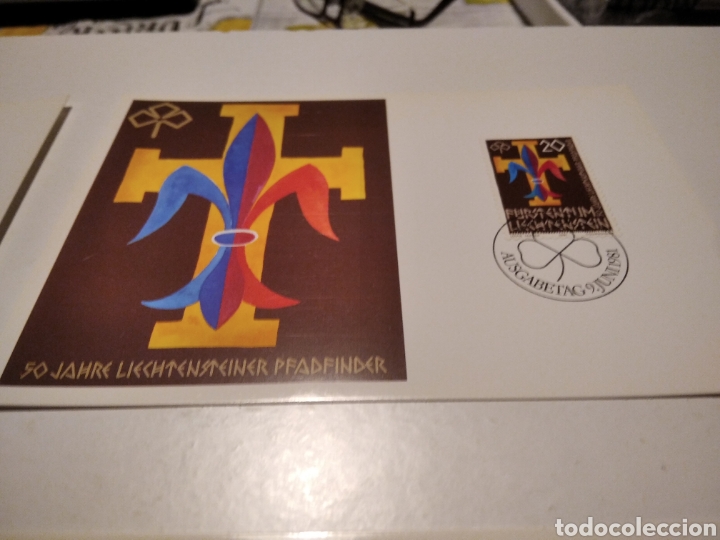 Sellos: Sobre con 3 tarjeta Maxima Liechtenstein 1981 - Foto 3