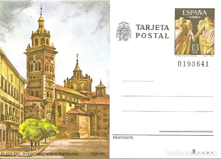 Sellos: TARJETA POSTAL 124. TERUEL (4) - Foto 1