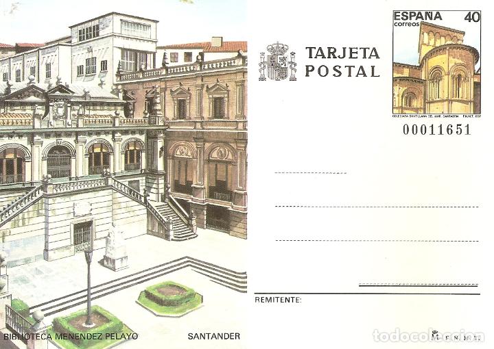 Sellos: TARJETA POSTAL 144. SANTANDER - Foto 1