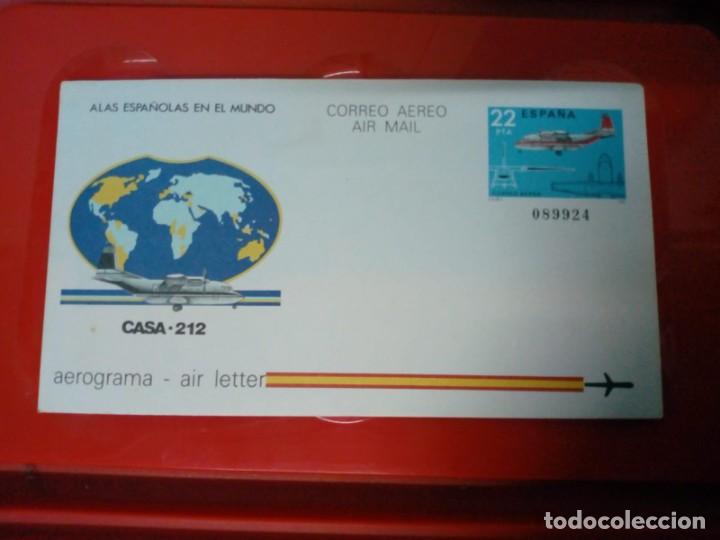 Sellos: SOBRE CARTA CORREO AEREO - Foto 1