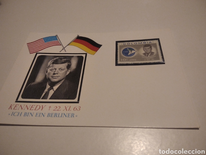 Sellos: Tarjeta Maxima john F Kennedy - Foto 1