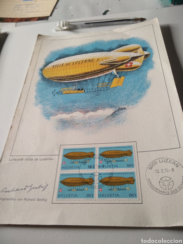 Sellos: Zeppelin Suiza sellos - Foto 1