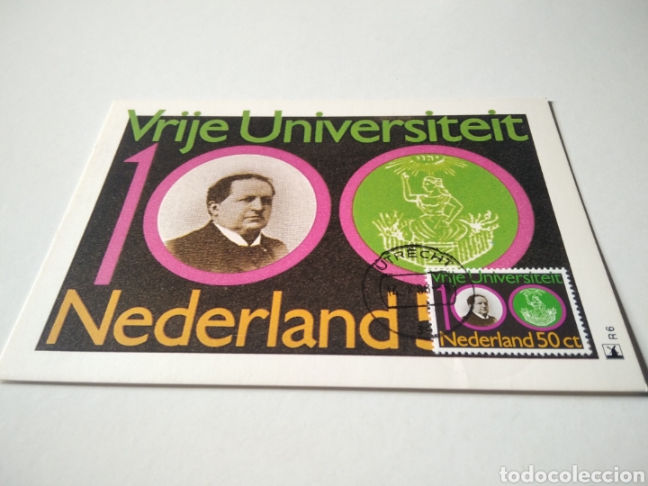Sellos: Tarjeta maxima Holanda - Foto 1