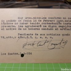 Sellos: LOS SANTOS DE MAIMONA .BADAJOZ 1954. Lote 246331545