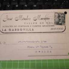 Sellos: LA GARROVILLA . BADAJOZ 1956. Lote 247778665